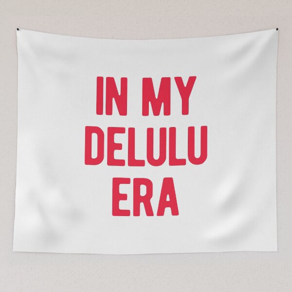 Item preview, In My Delulu Era designed and sold by ZoollGraphics.