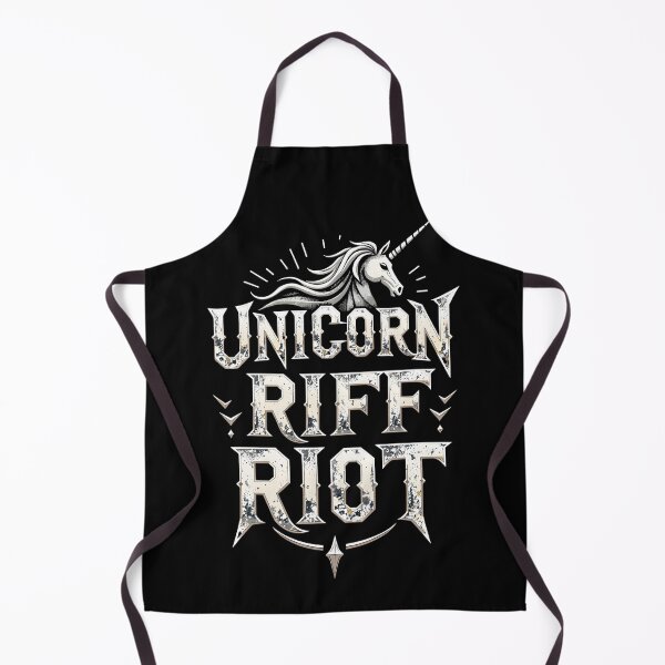 Item preview, Unicorn Riff Riot – Heavy Metal Fantasy designed and sold by sekrecja.