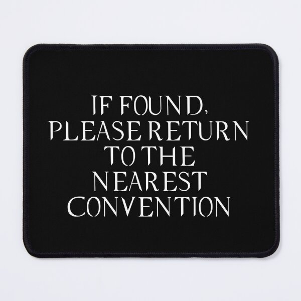 Item preview, return to nearest convention designed and sold by spottedhound.