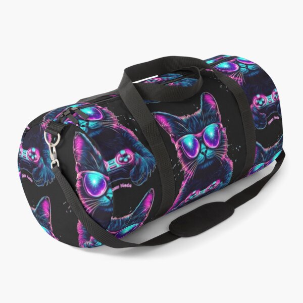 Item preview, Neon Cat Gamer - Meow Mode designed and sold by Zentuary.