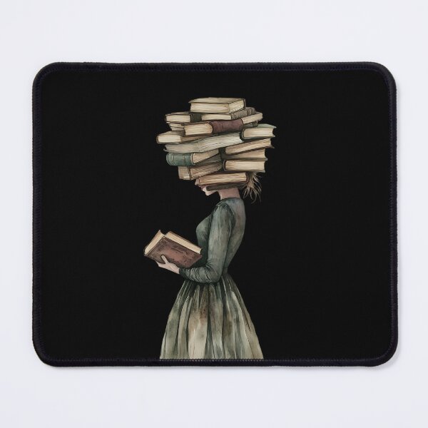 Item preview, Dreamy Bibliophile Girl designed and sold by bapupa.