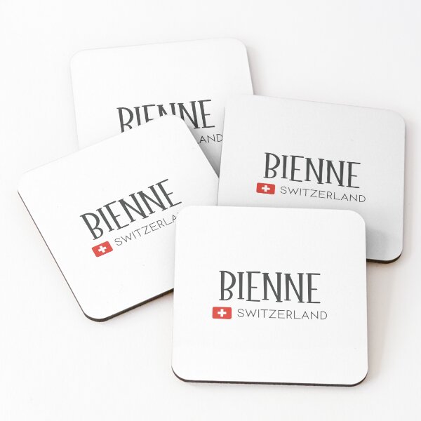 Aperçu de l'œuvre Bienne - Suisse créée et vendue par StudioRedKoala.