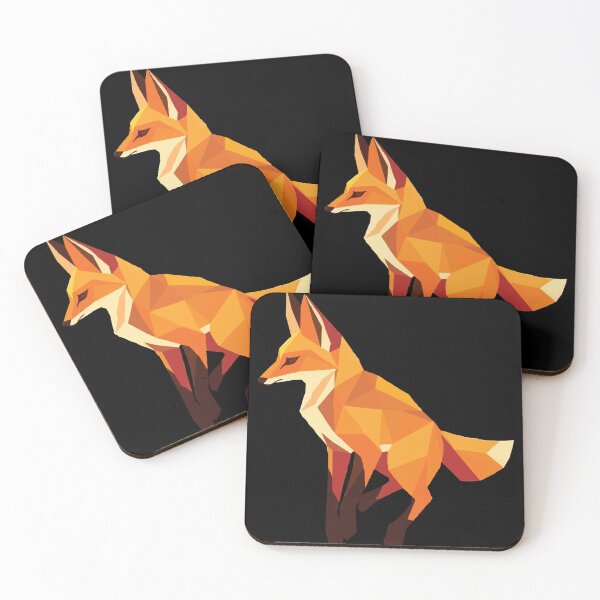 Item preview, Polygonal Fox designed and sold by Getup-clothing.