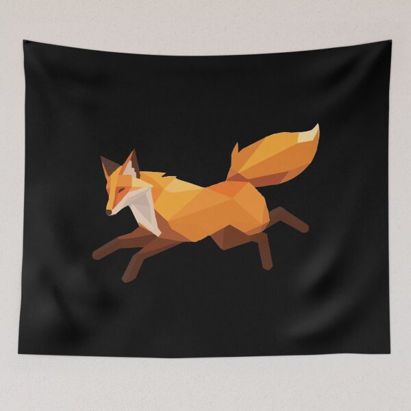 Aperçu de l'œuvre Renard polygonal créée et vendue par Getup-clothing.