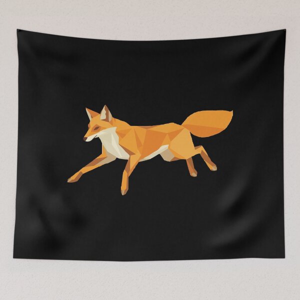 Aperçu de l'œuvre Renard polygonal créée et vendue par Getup-clothing.