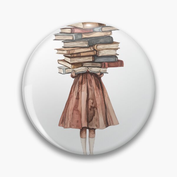 Item preview, Book Addict Girl designed and sold by bapupa.