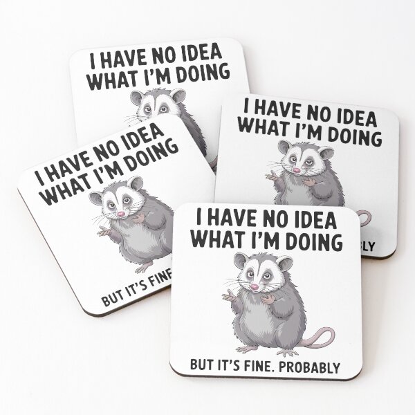Item preview, I Have No Idea What I'm Doing designed and sold by Angry Swan Designs.