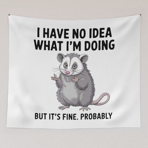 Item preview, I Have No Idea What I'm Doing designed and sold by Angry Swan Designs.