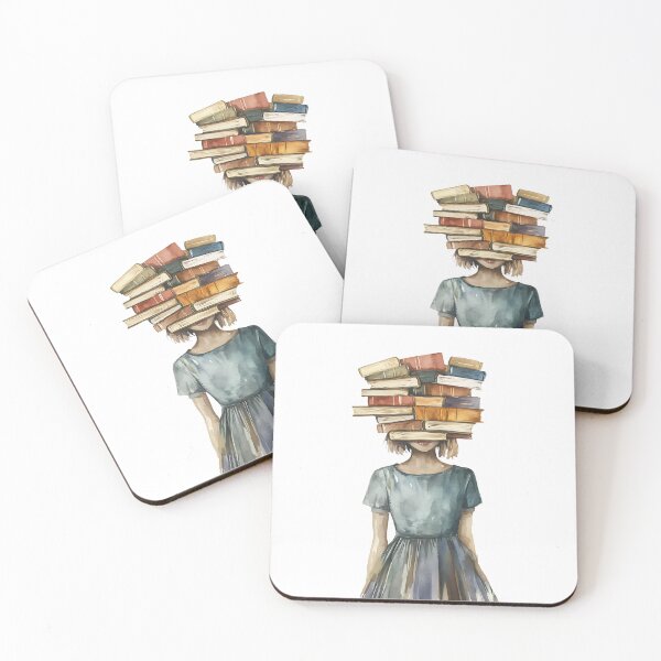 Item preview, Bookish Book Addict Girl designed and sold by bapupa.