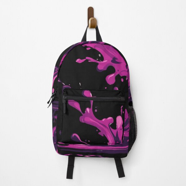 Item preview, Elegant Purple Paint Splash Abstract Art designed and sold by Moss and Moon Studio.