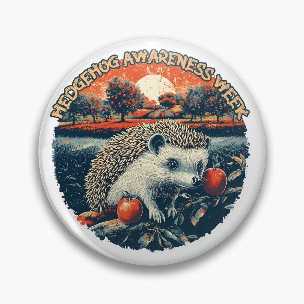 Item preview, Hedgehog Awareness Week designed and sold by AlchemyColor.