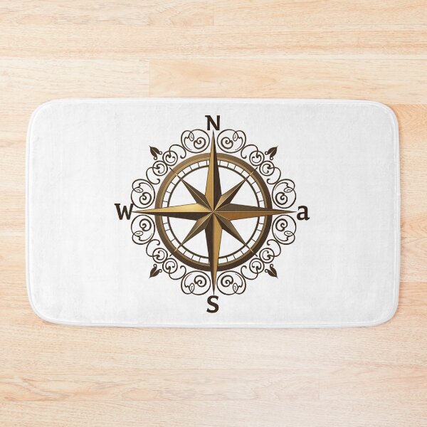 Item preview, Ornate Gold Compass Rose designed and sold by MigWhimsy.