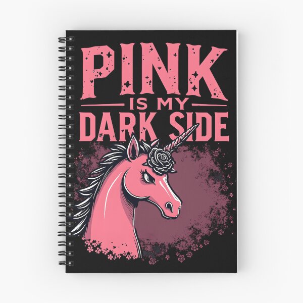 Artikelvorschau, Pink ist meine dunkle Seite – Gothic Unicorn entworfen und verkauft von sekrecja.