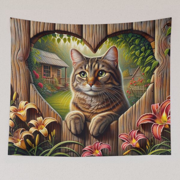 Item preview, Beautiful Country Cat designed and sold by M-Y-A-R-T-.