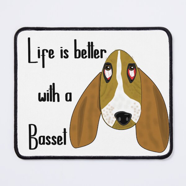 Item preview, Bassets Make Our Lives Better designed and sold by WandaRichards.