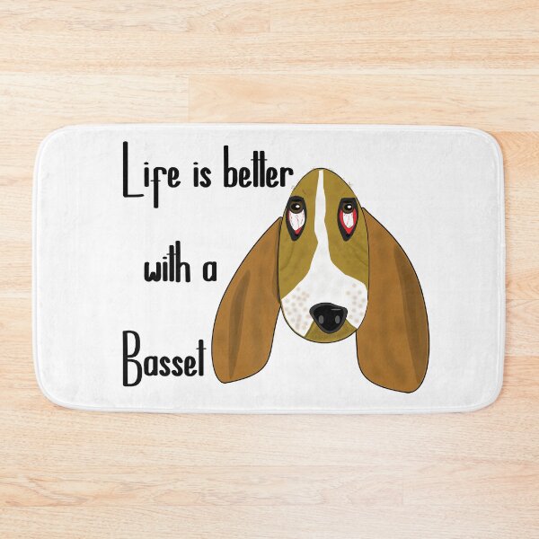 Item preview, Bassets Make Our Lives Better designed and sold by WandaRichards.