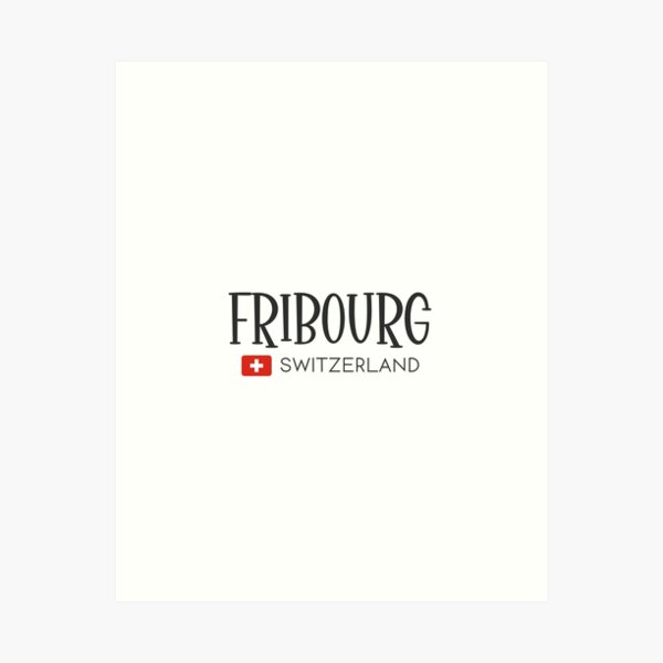 Item preview, Fribourg - Switzerland  designed and sold by StudioRedKoala.