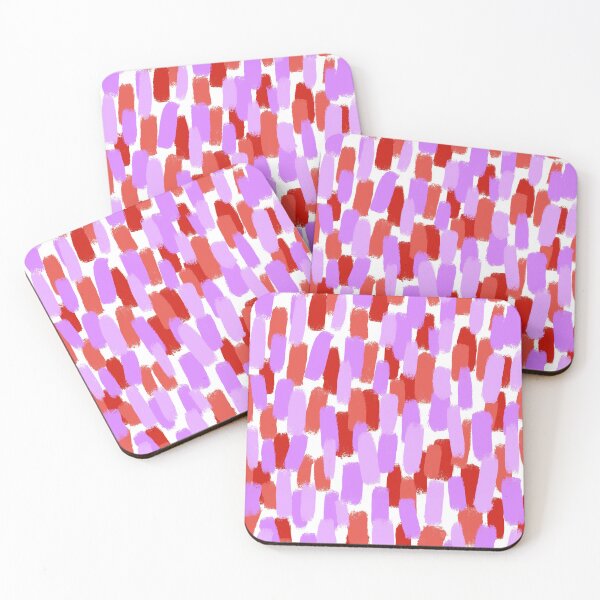 Item preview, Abstract, Purple and Red, Paint Brush Strokes Effect designed and sold by OneThreeSix.