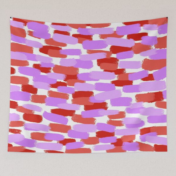 Item preview, Abstract, Purple and Red, Paint Brush Strokes Effect designed and sold by OneThreeSix.