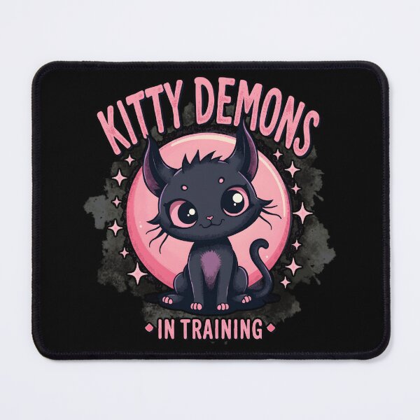 Item preview, Kitty Demons in Training – Cute Gothic Cat designed and sold by sekrecja.