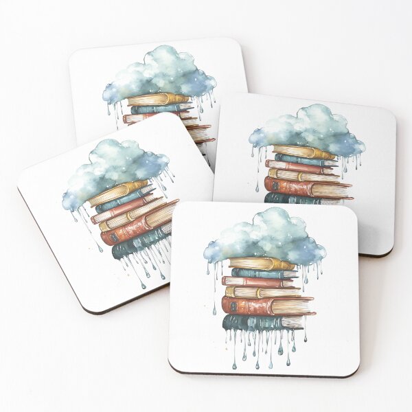 Item preview, Books and Rain designed and sold by bapupa.