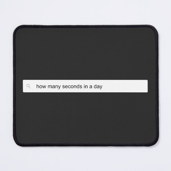 Item preview, how many seconds in a day designed and sold by MinmiDesign.