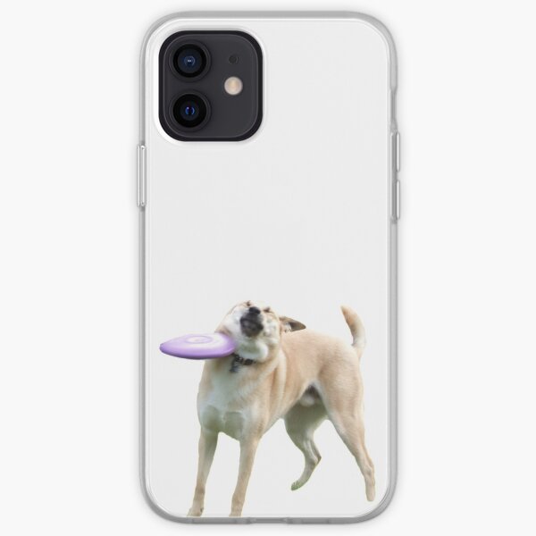 Frisbee Dog iPhone Soft Case