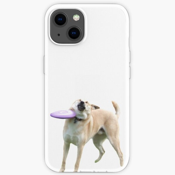 Frisbee Dog iPhone Soft Case