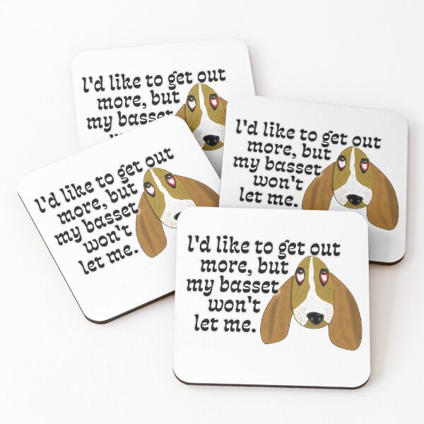 Item preview, Bassets Need to Give Permission designed and sold by WandaRichards.
