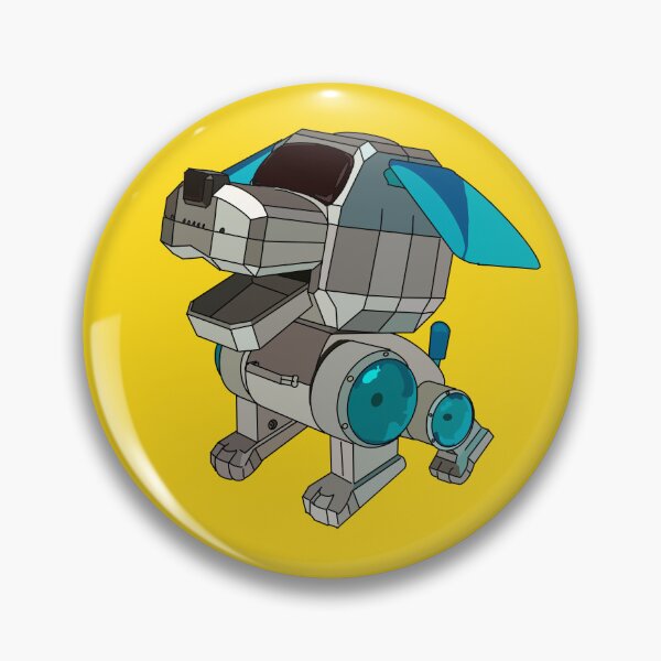 Item preview, 90s robot dog designed and sold by Jmablesonart.