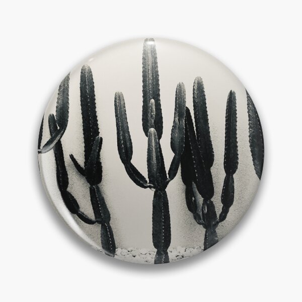 Item preview, Cacti Symmetry - Black and White designed and sold by anafrancisconi.