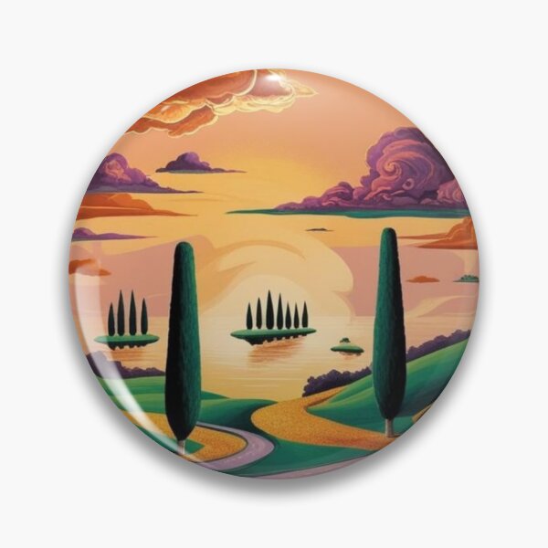 Aperçu de l'œuvre Paysage italien surréaliste créée et vendue par OTCreativeLab.