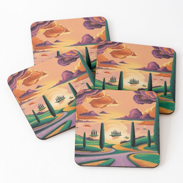 Item preview, Surrealistic Italian Landscape designed and sold by OTCreativeLab.