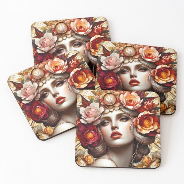 Item preview, Art Deco - Goddess of Blooming Light designed and sold by Fregoli 2D.
