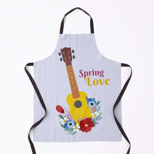 Item preview, Spring Love Illustration Flowers Ukulele designed and sold by AlginaPugachova.