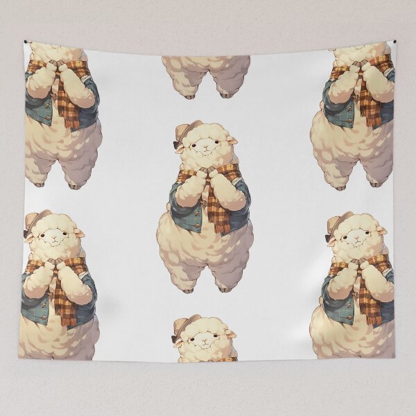 Item preview, Cute Farm Alpaca designed and sold by bapupa.