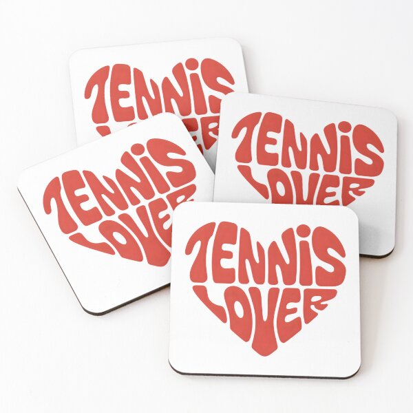 Item preview, A heart formed with the phrase Tennis Lover. designed and sold by AFernandesDSG.