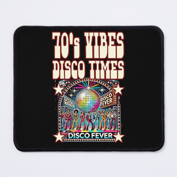 Item preview, 70'S VIBES DISCO TIMES retro nostalgic disco club dancehall mirrorball designed and sold by Jt41.