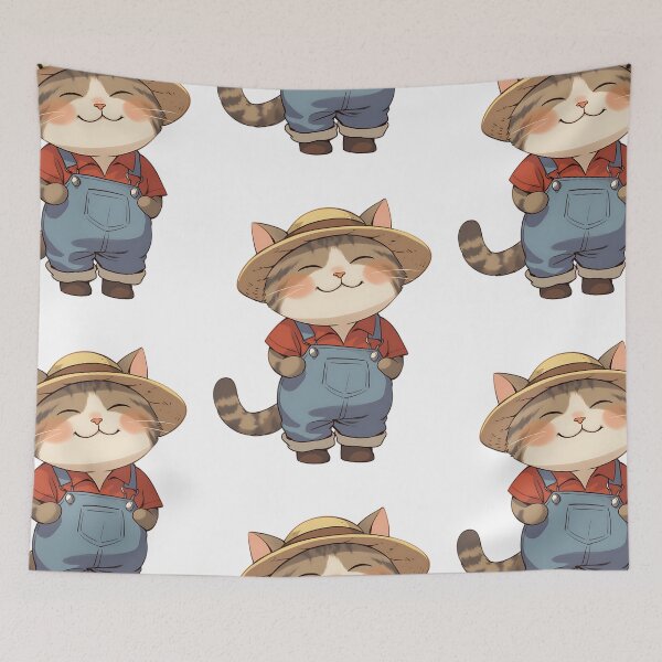Item preview, Cute Farm Cat designed and sold by bapupa.