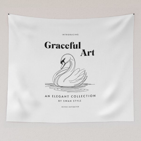 Item preview, Graceful Art, Unique designed and sold by villacreativa.