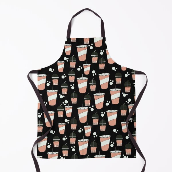 Item preview, Beverage and Tea Drink Pattern in Peach designed and sold by Artistestella.
