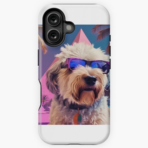 Item preview, Dog synthwave  designed and sold by XaCreations.