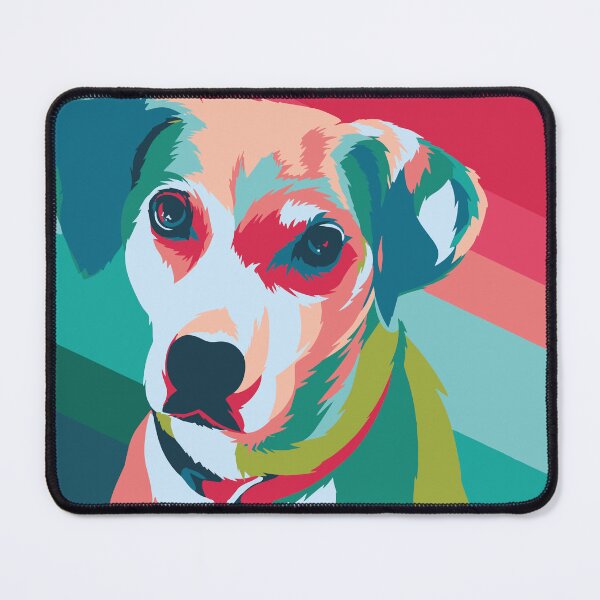 Item preview, cute colorfull dog designed and sold by Enthok.