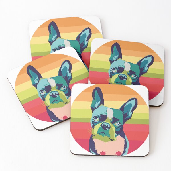 Item preview, cute colorfull dog designed and sold by Enthok.