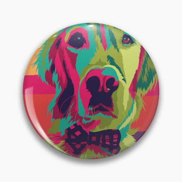 Item preview, cute colorfull dog designed and sold by Enthok.