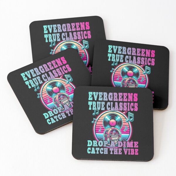 Item preview, EVERGREENS TRUE CLASSICS DROP A DIME CATCH THE VIBE retro jukebox classic tunes from vinyl  designed and sold by Jt41.