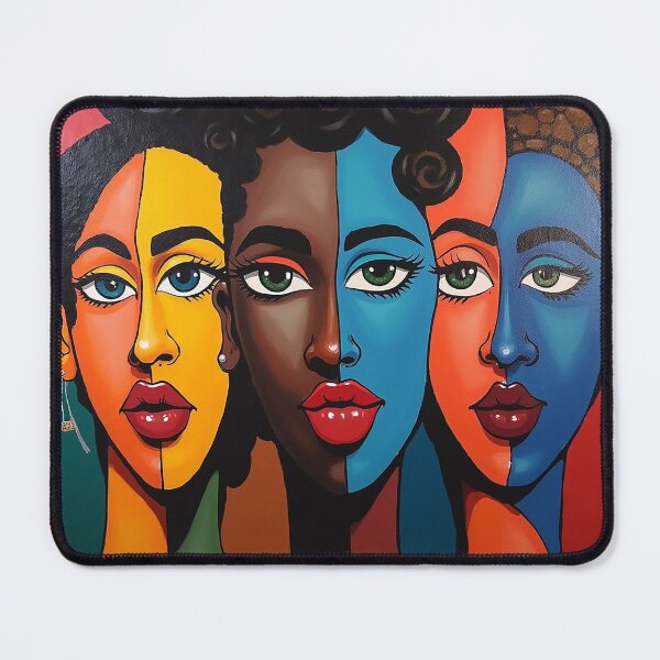 Item preview, three distinct faces designed and sold by SpaceArteSou.