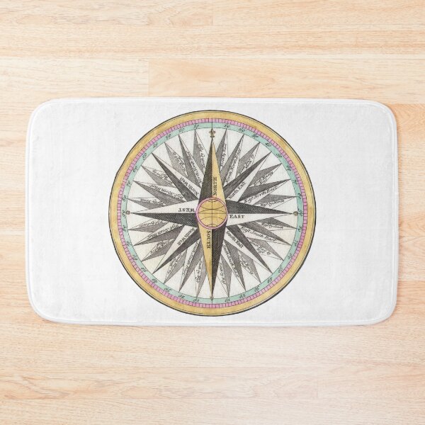 Item preview, Vintage Compass designed and sold by Angry Swan Designs.