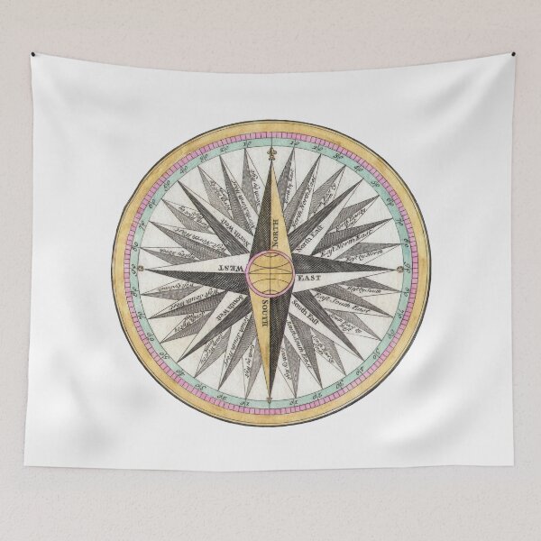 Item preview, Vintage Compass designed and sold by Angry Swan Designs.
