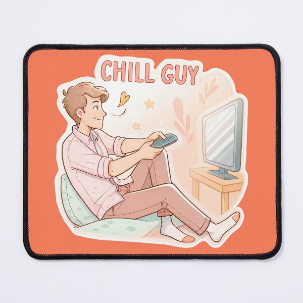 Item preview, Chill guy at home designed and sold by AhArtMe.